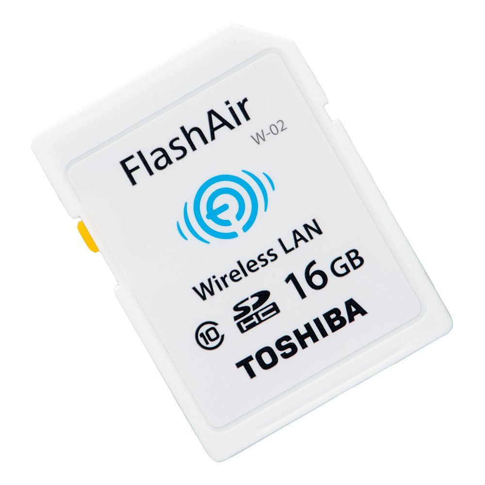Toshiba FlashAir W02 16 GB Wireless Memory Card Class 10 WiFi SD Speed 10 MBps eBay